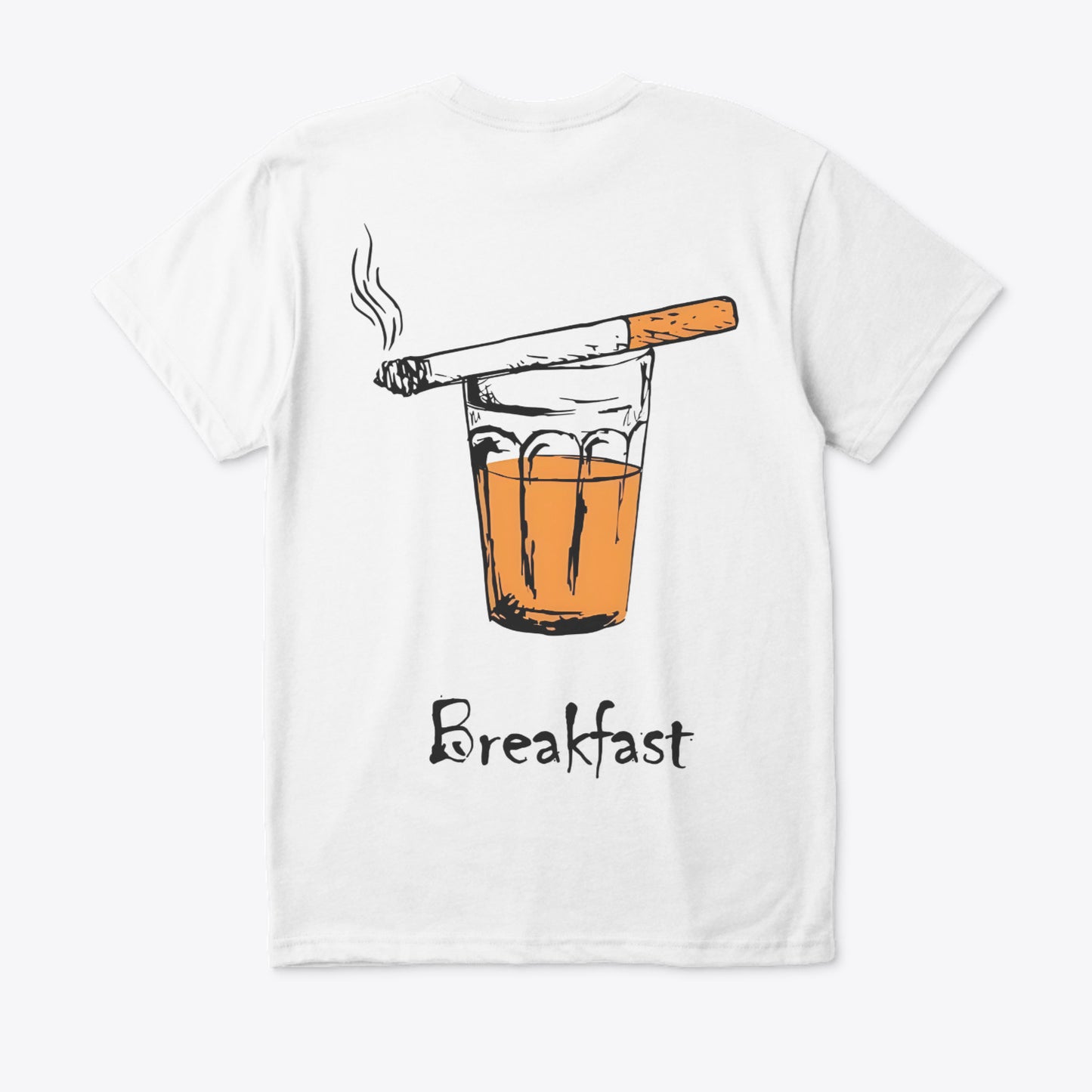 Breakfast withe smoking